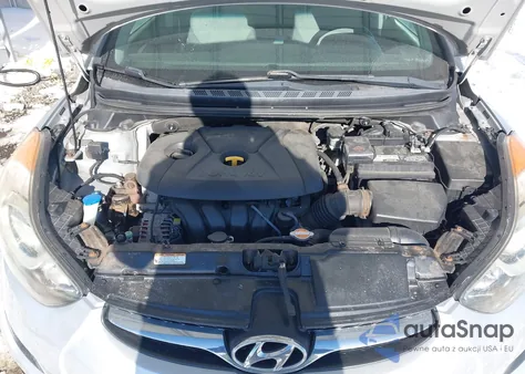 2012 Hyundai Elantra Gls z USA, uszkodzony, nr VIN 5NPDH4AEXCH068325